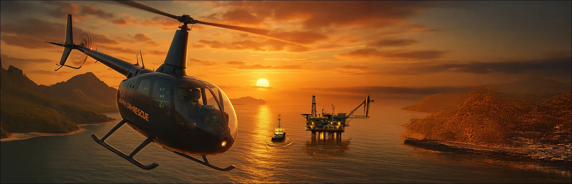 Helicopter Simulator 2025