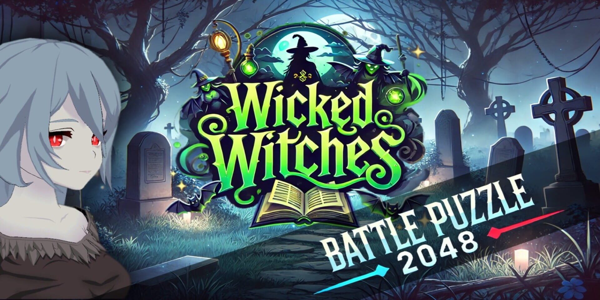 Battle Puzzle 2048: Wicked Witches artwork