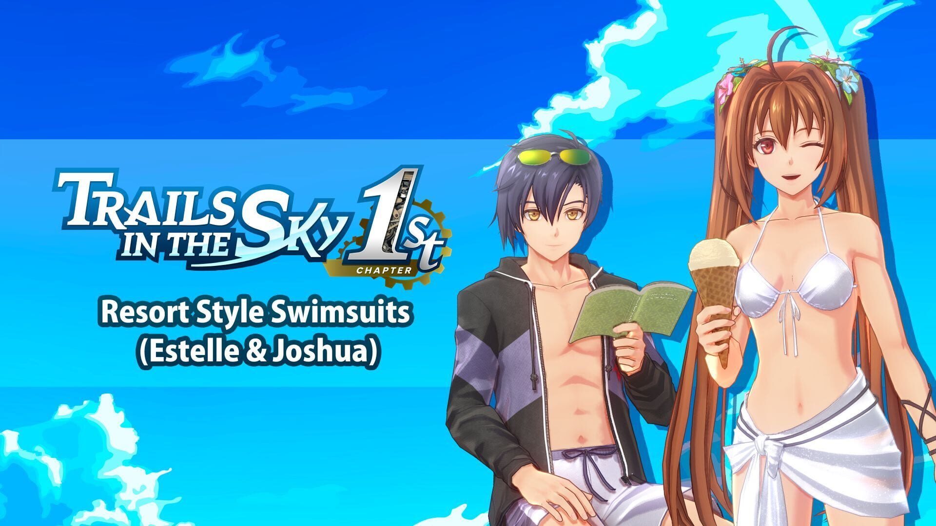 Trails in the Sky 1st Chapter: Resort Style Swimsuits (Estelle & Joshua) artwork