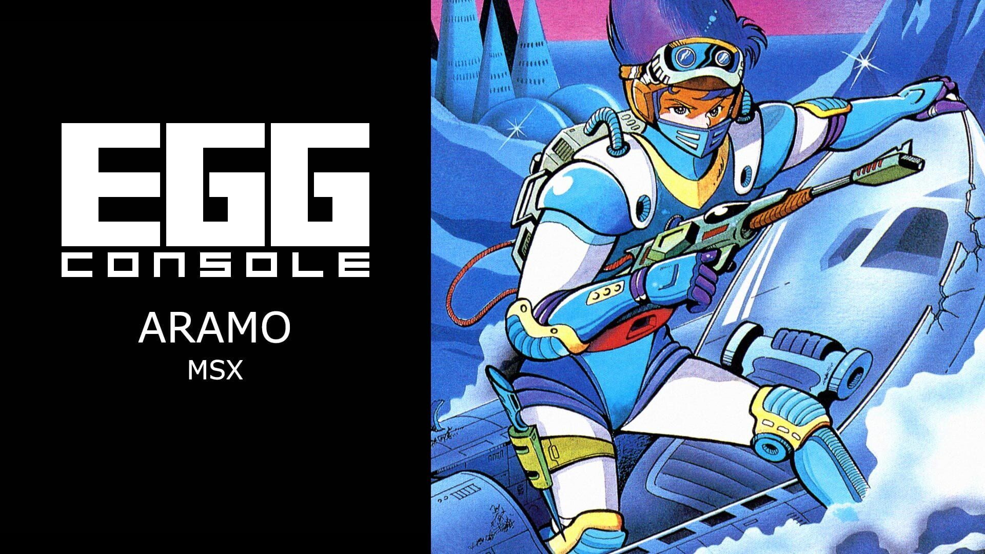 Artwork for Eggconsole Aramo MSX