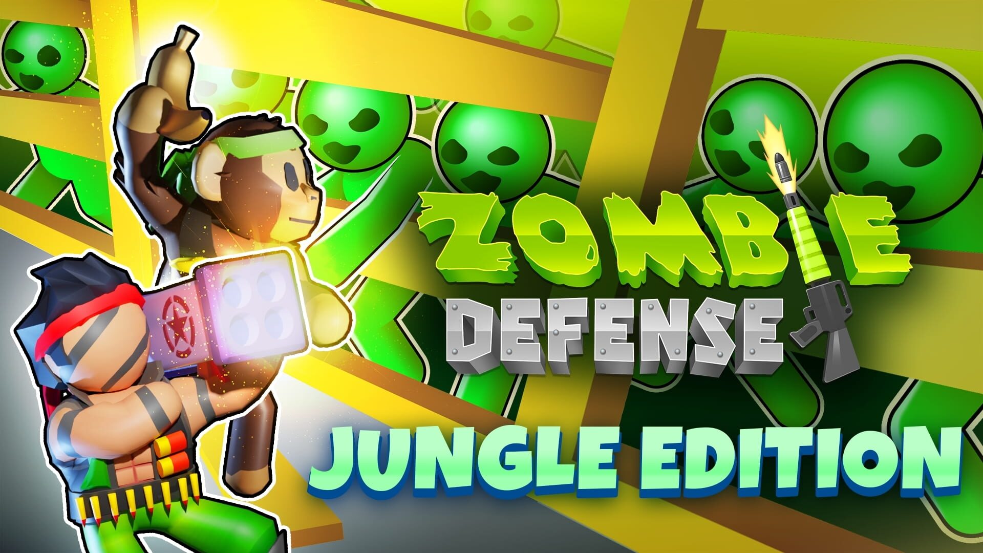 Zombie Defense: Jungle Edition artwork