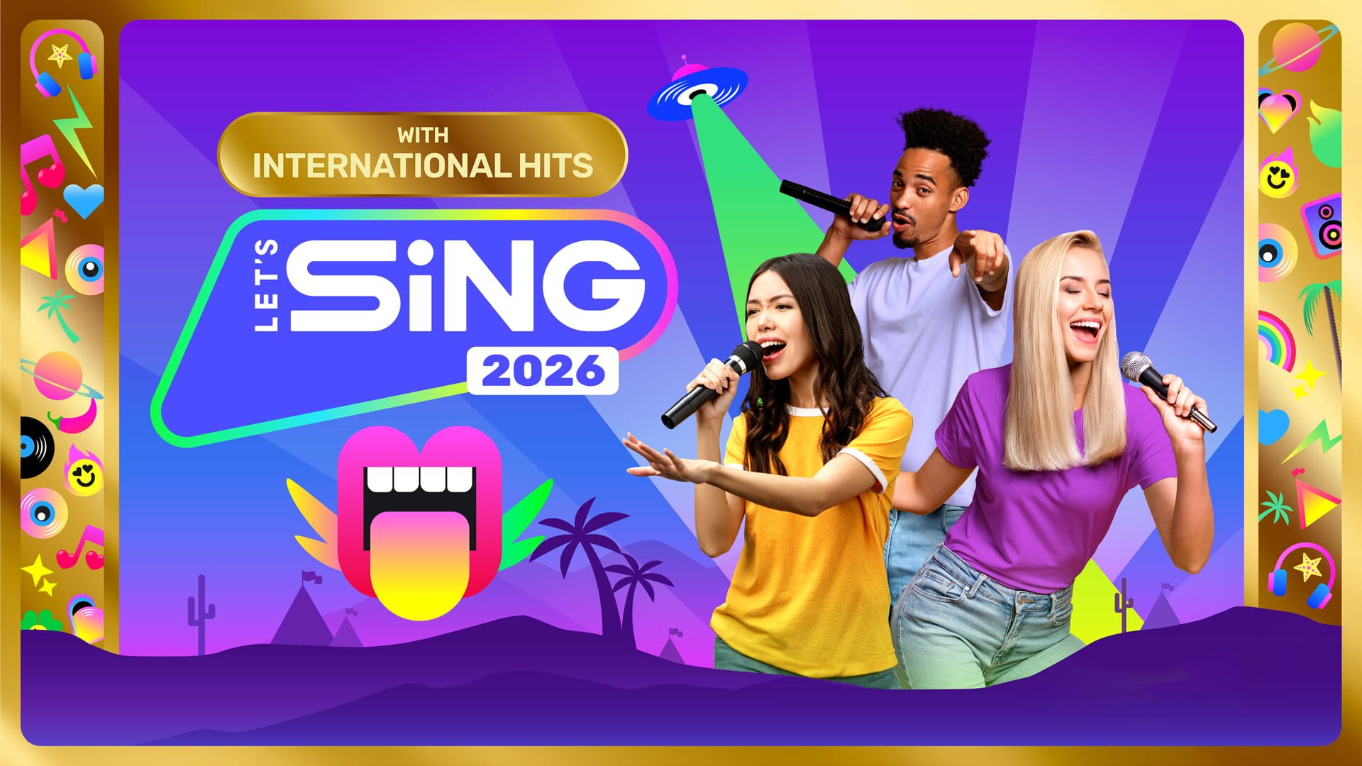 Let's Sing 2026 with International Hits: Gold Edition artwork