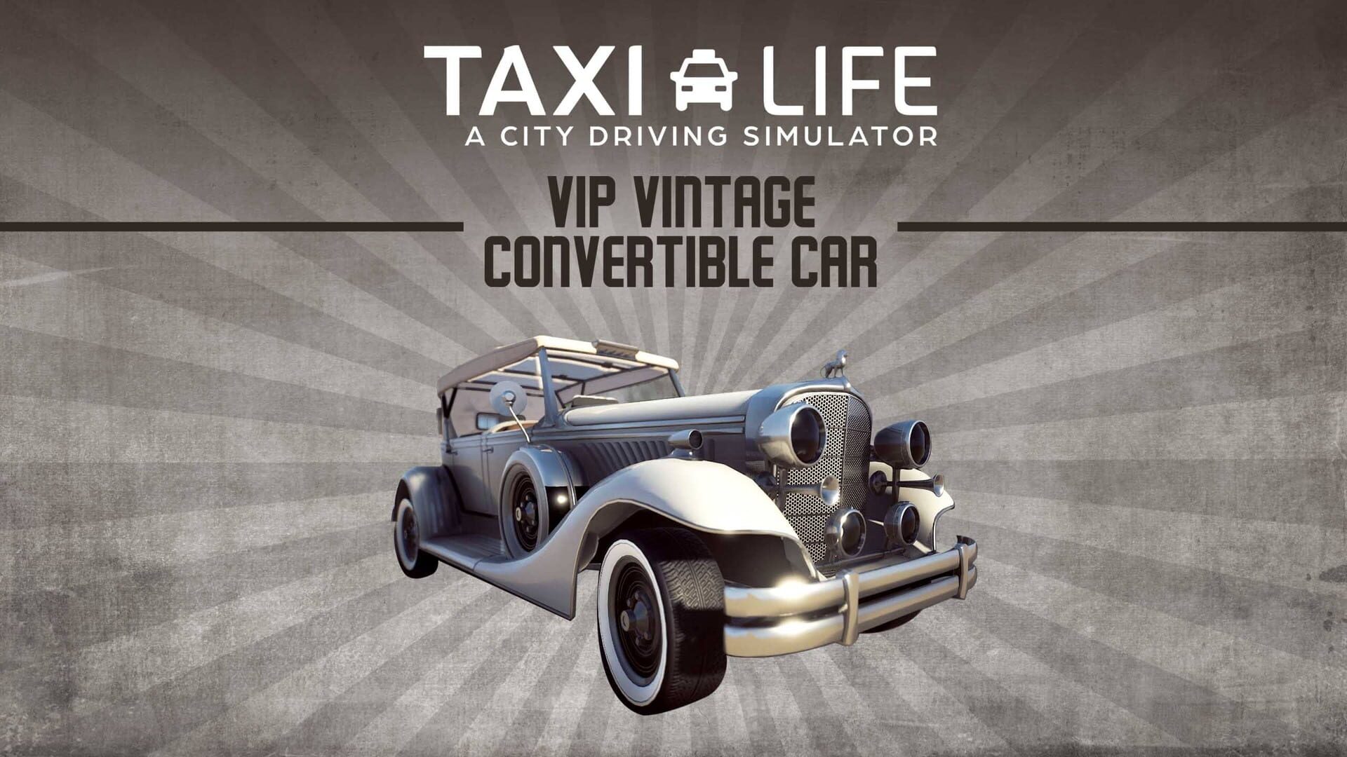 Artwork for Taxi Life: VIP Vintage Convertible Car