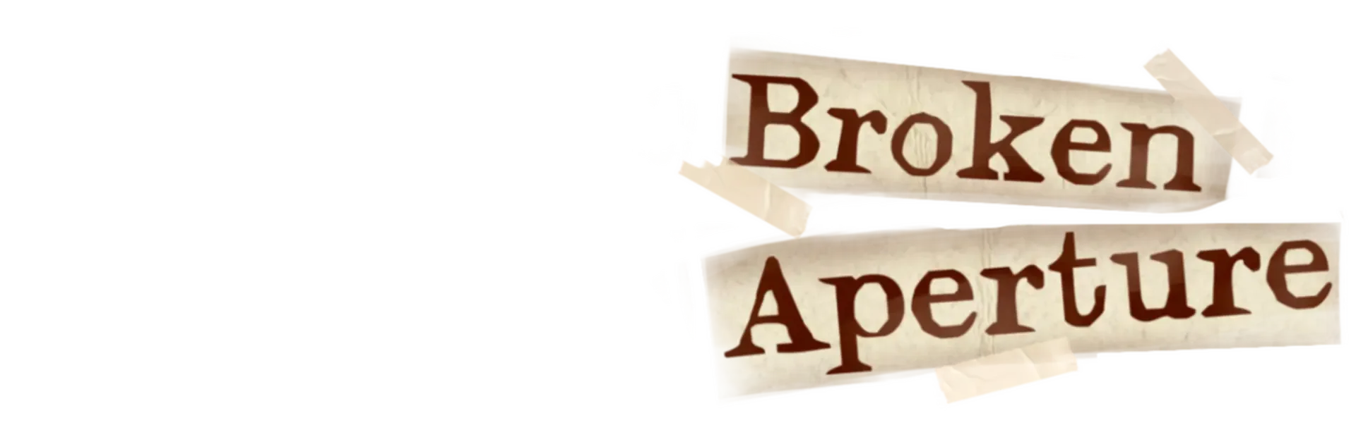 Broken Aperture
