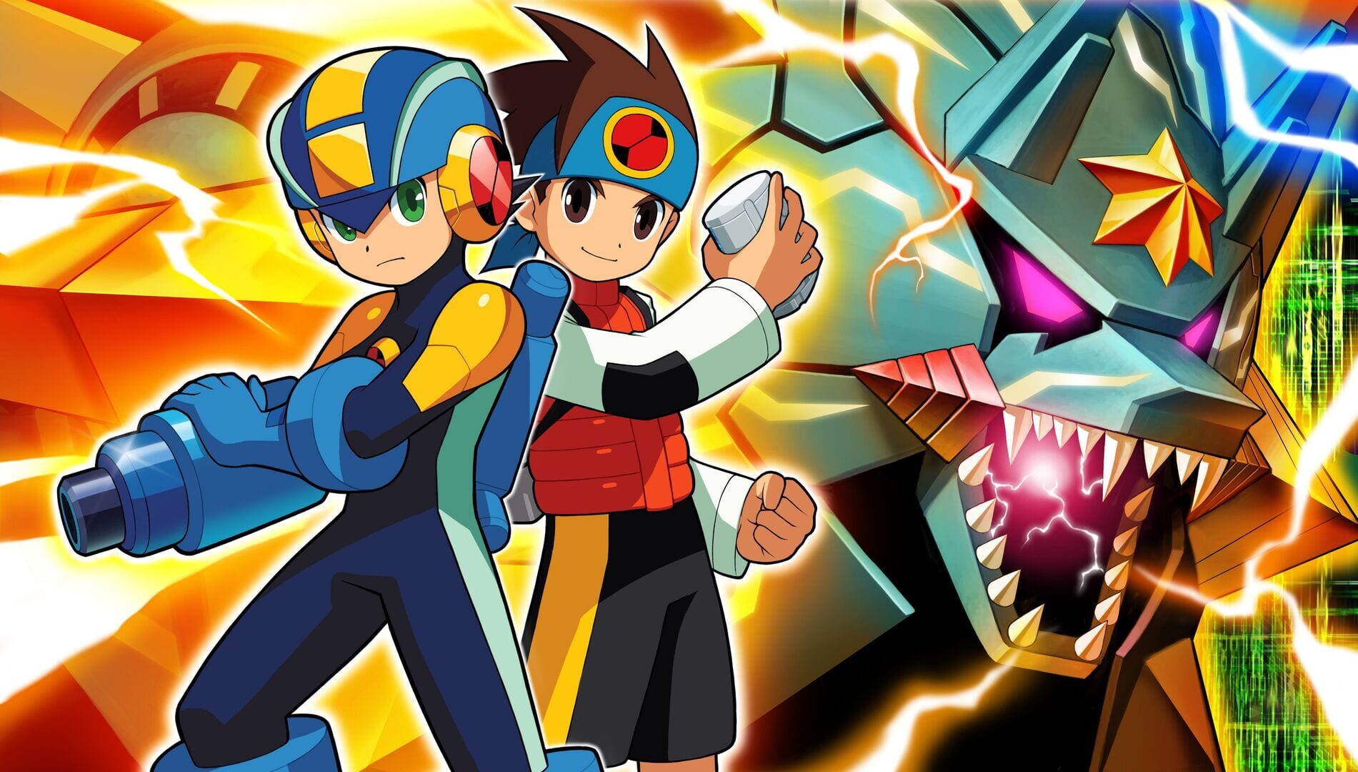 Mega Man Battle Network 6: Cybeast Gregar artwork