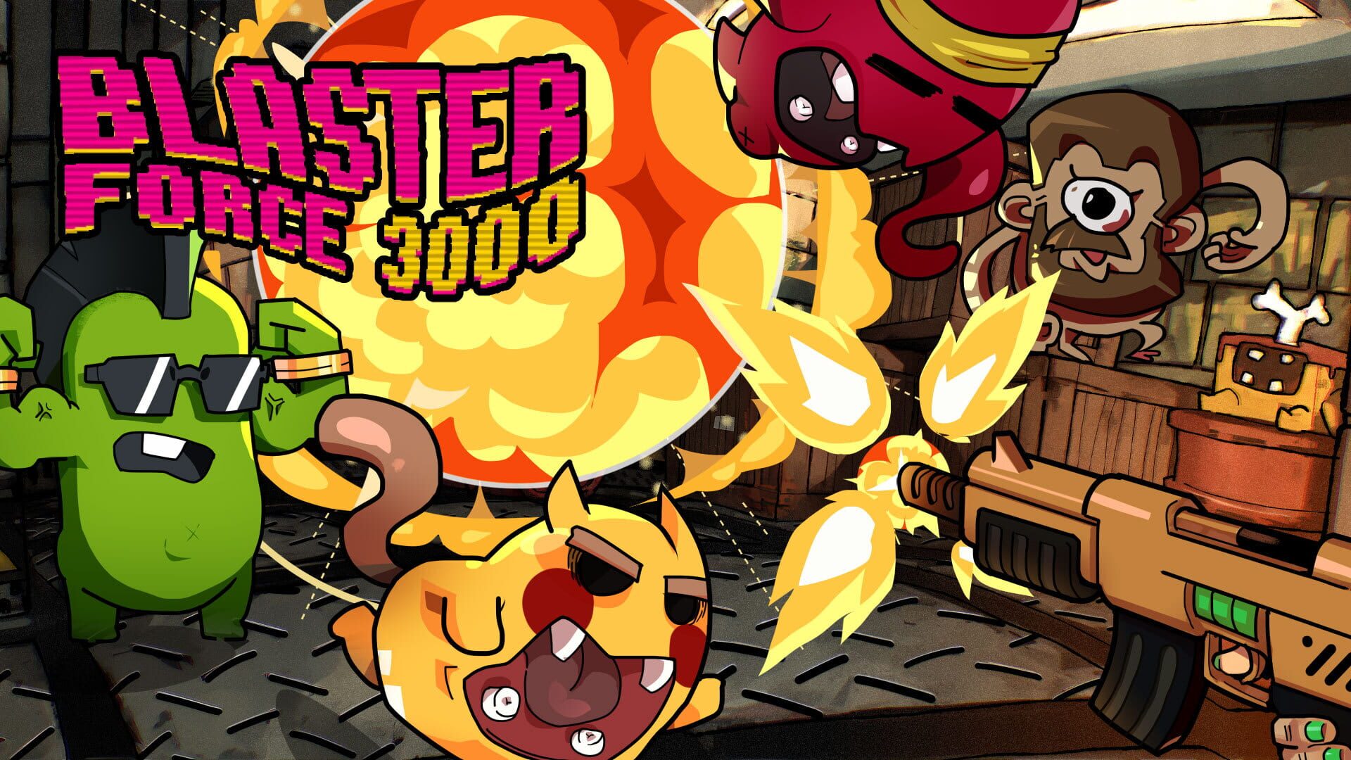 Blaster Force 3000 artwork