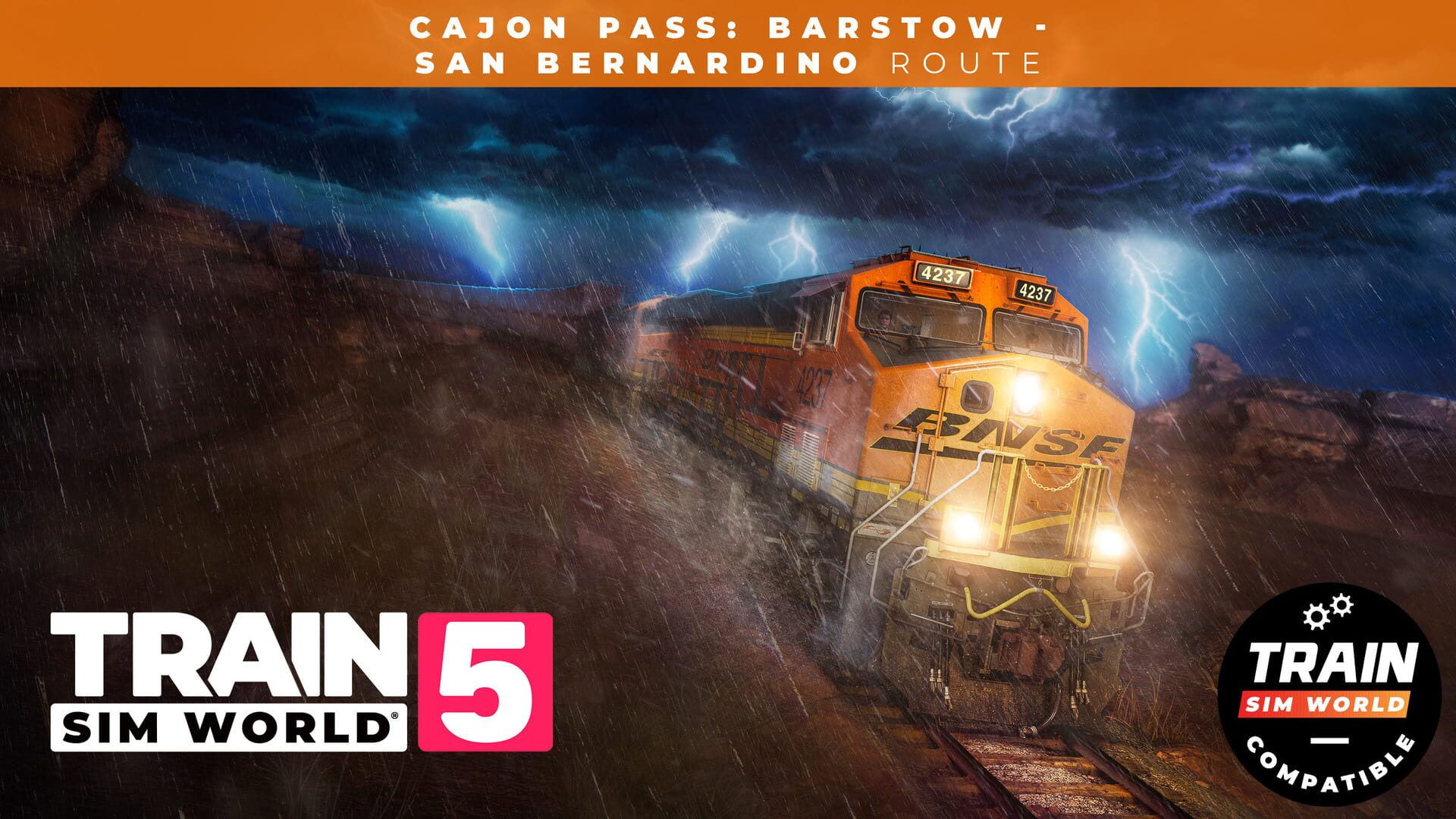 Train Sim World 5: Cajon Pass: Barstow - San Bernardino Route Add-On