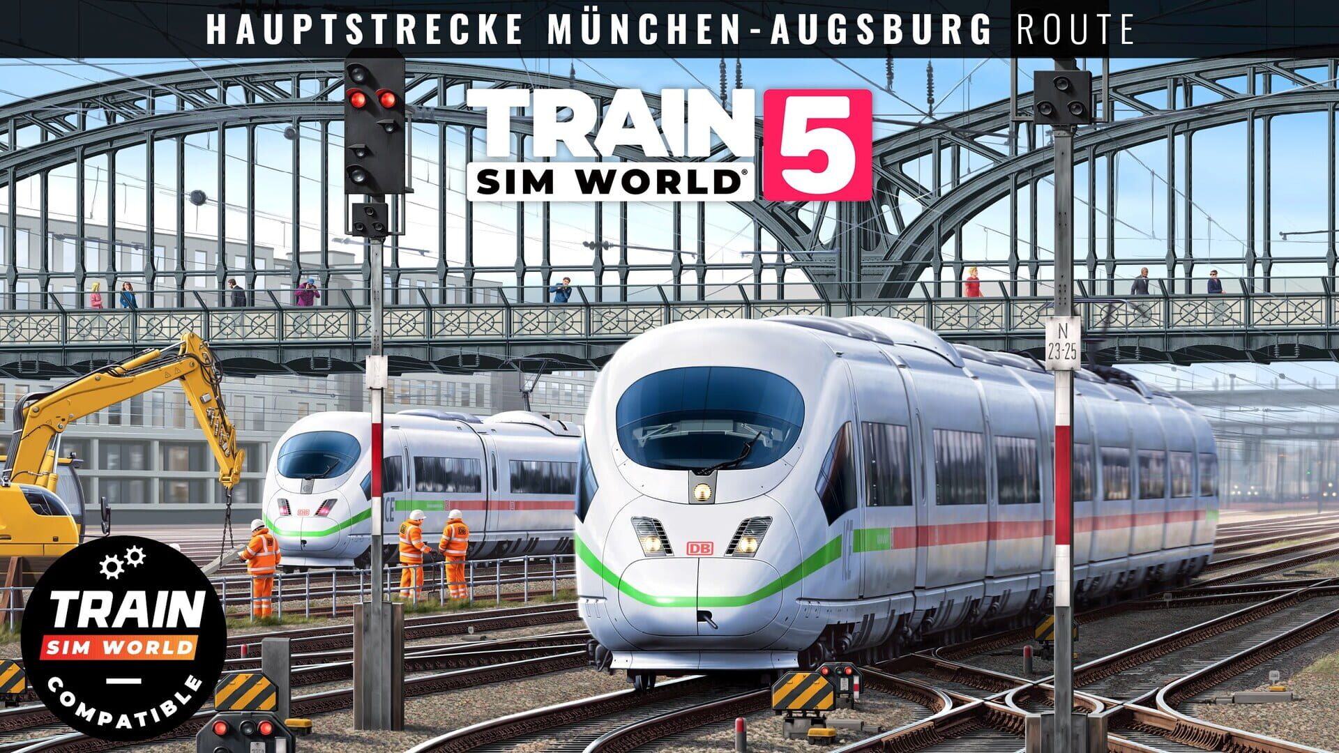 Train Sim World 5: Hauptstrecke Munchen - Augsburg Route