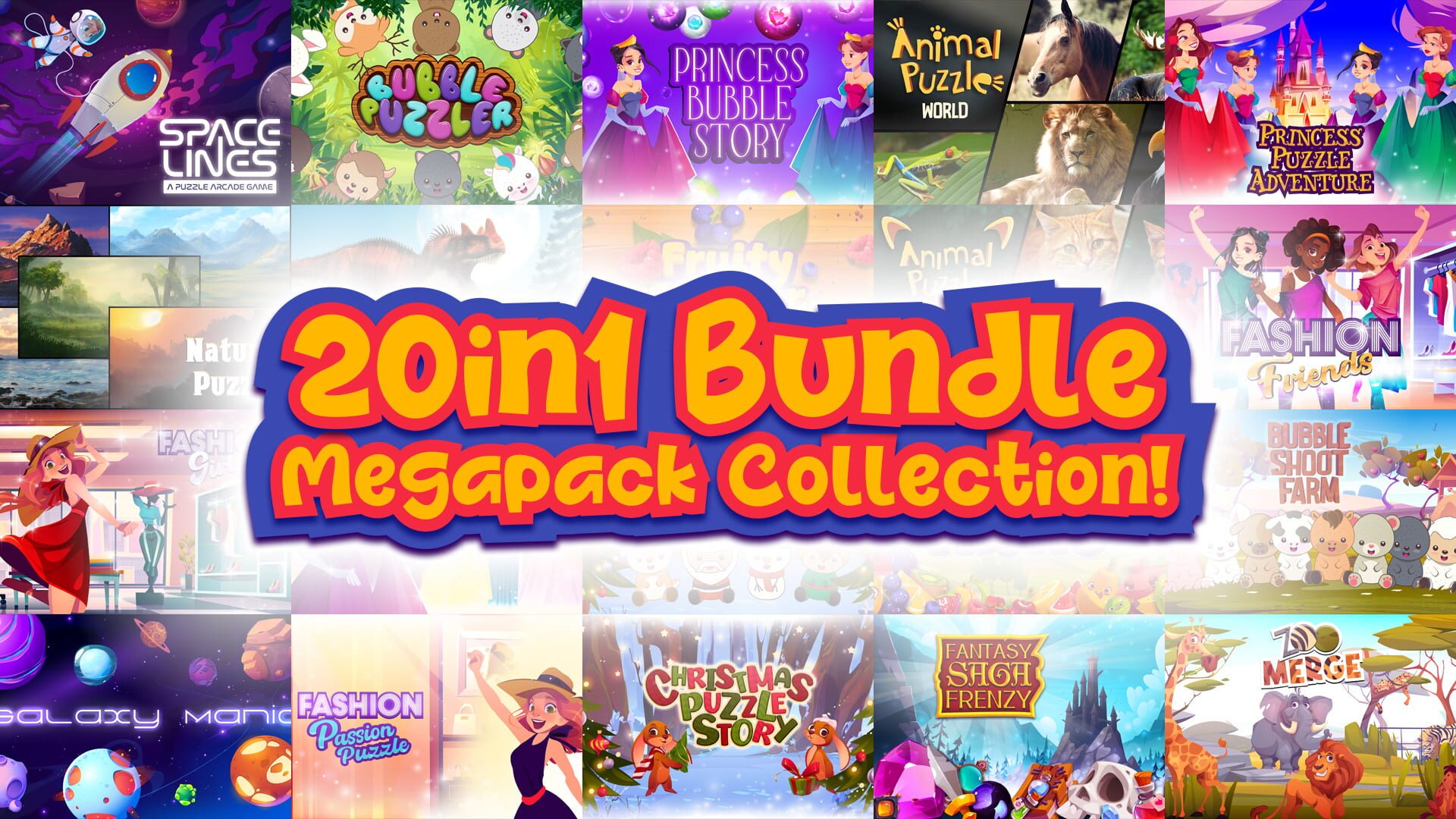 Artwork for 20-in-1 Bundle: Megapack Collection!