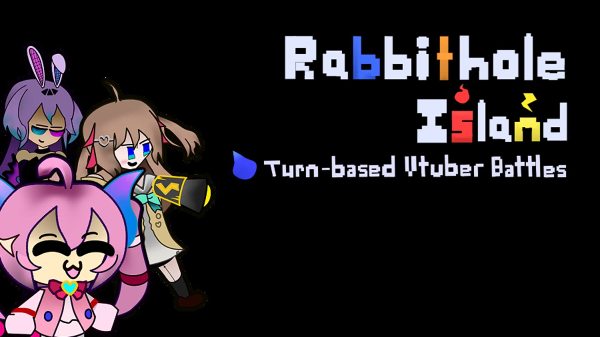 RabbitHole Island: Turn-based Vtuber Battles