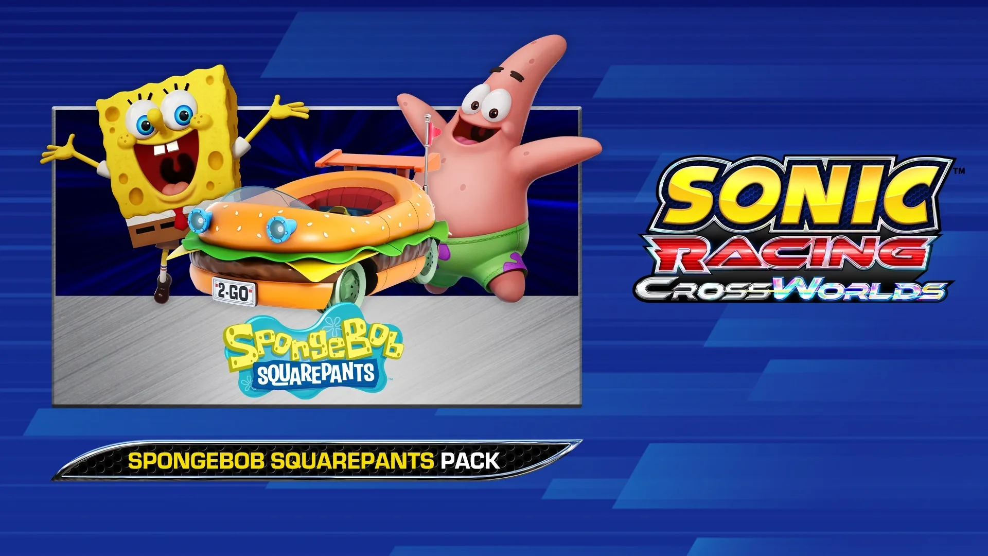 Sonic Racing: CrossWorlds - SpongeBob SquarePants Pack