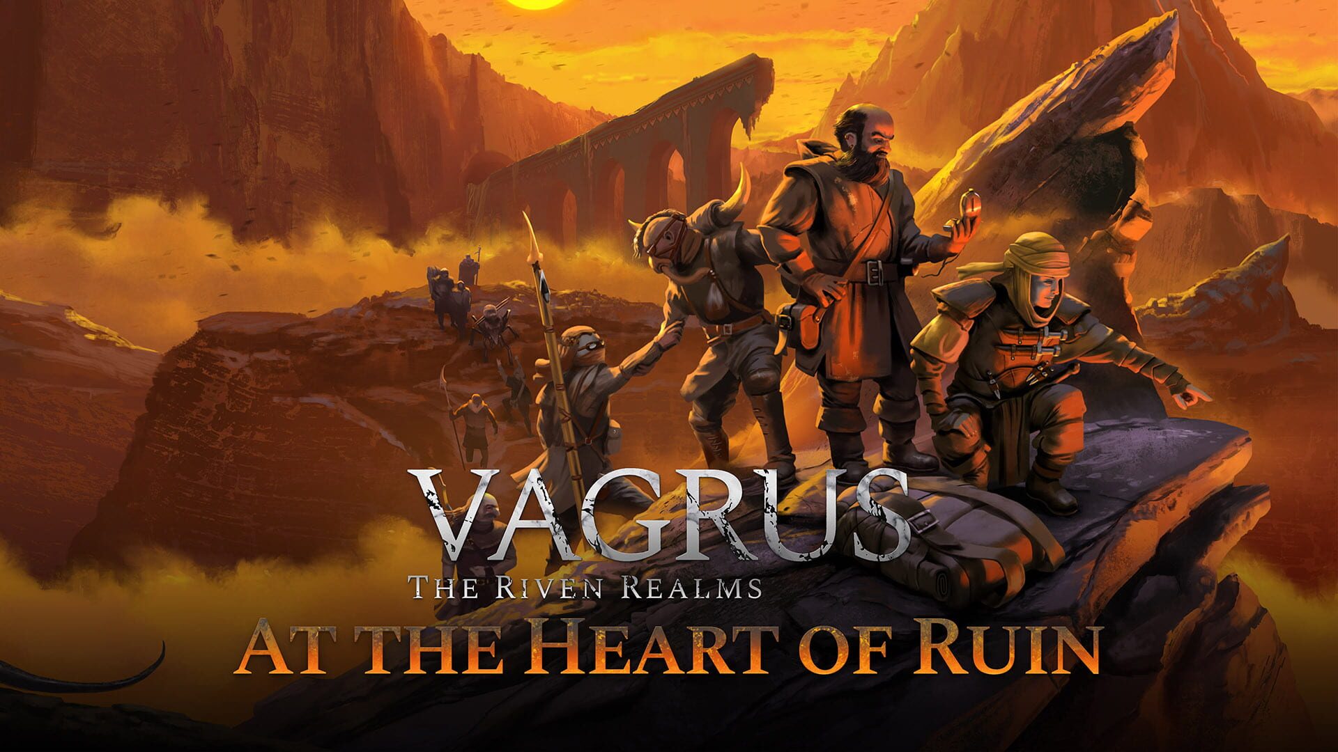 Vagrus: The Riven Realms - At the Heart of Ruin artwork