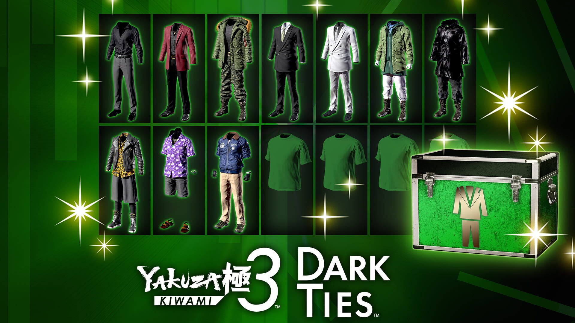 Yakuza Kiwami 3 & Dark Ties: Legendary Outfit Pack artwork