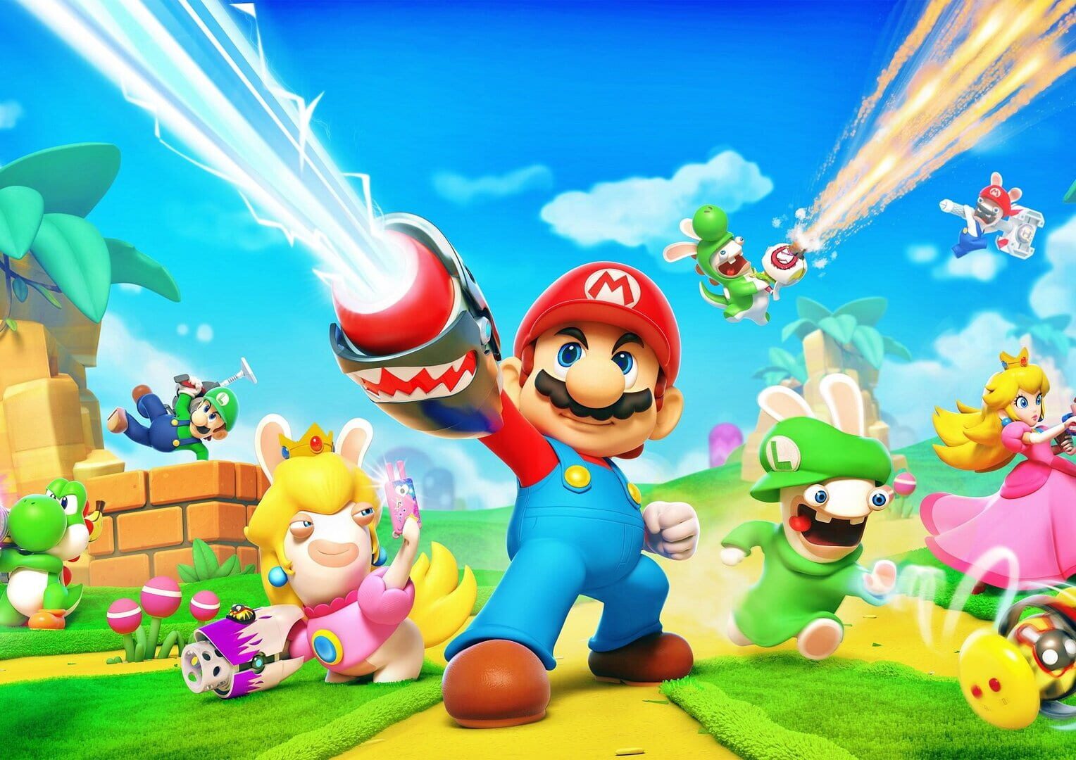 Mario + Rabbids Kingdom Battle artwork