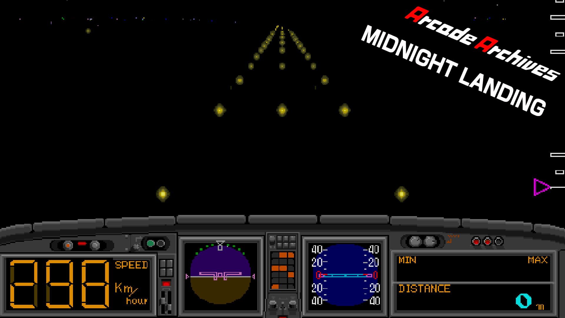 Arcade Archives: Midnight Landing artwork