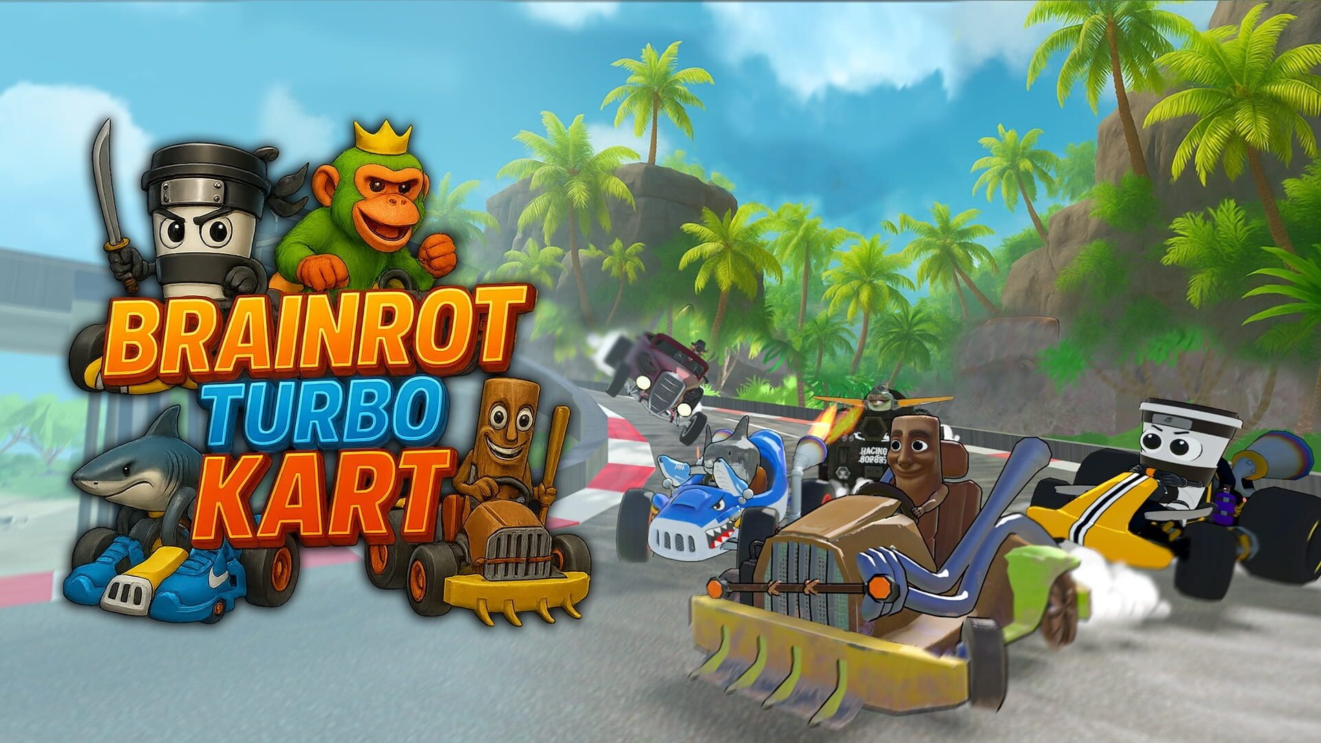 Artwork for Brainrot Turbo Kart