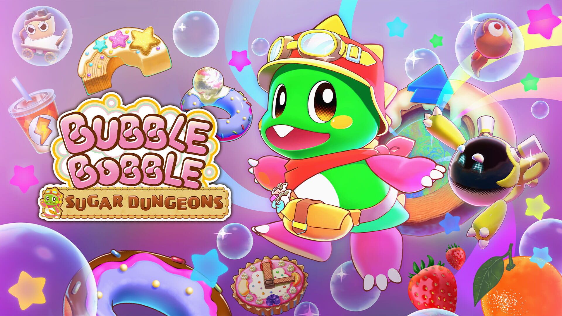 Bubble Bobble Sugar Dungeons: Deluxe Edition artwork