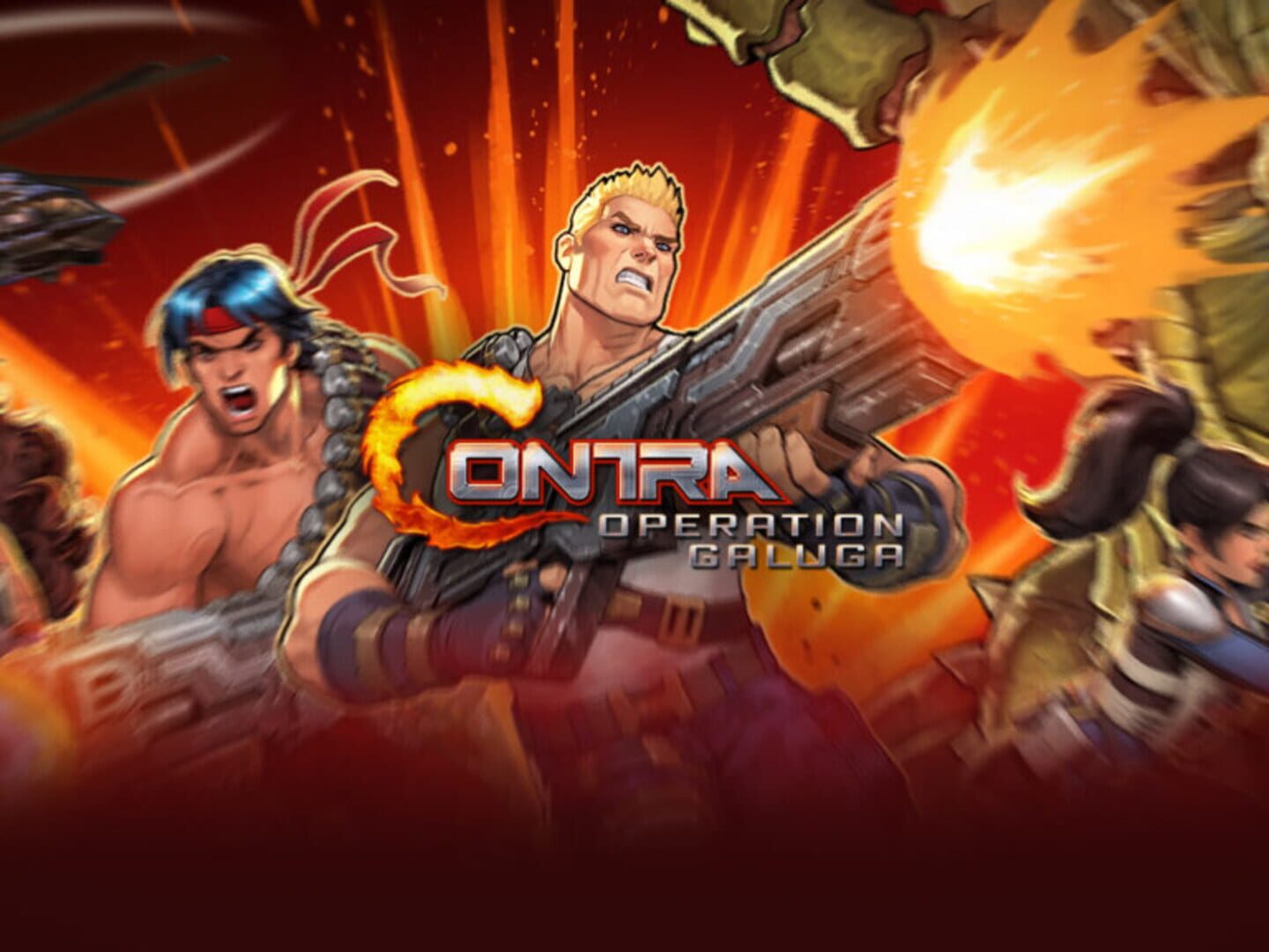 Contra: Operation Galuga artwork