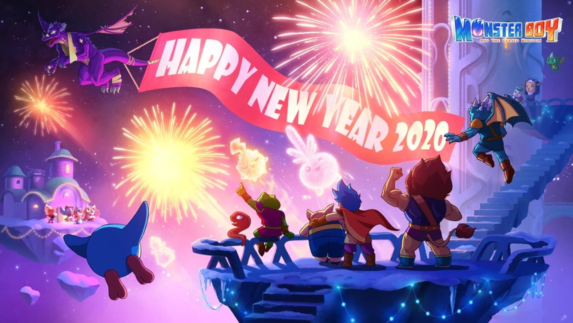 Monster Boy and the Cursed Kingdom artwork