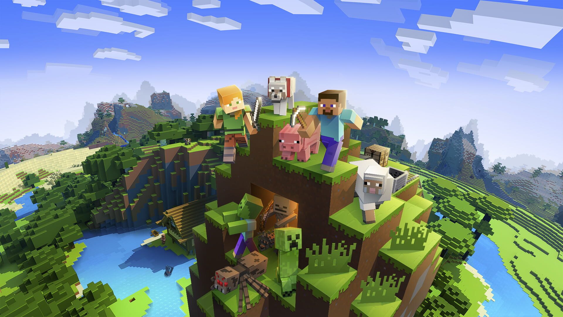 Banner of Minecraft