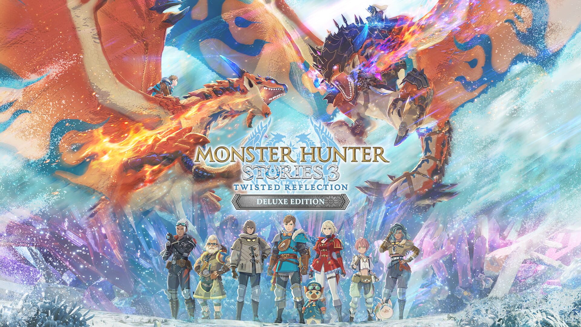 Monster Hunter Stories 3: Twisted Reflection - Deluxe Edition artwork