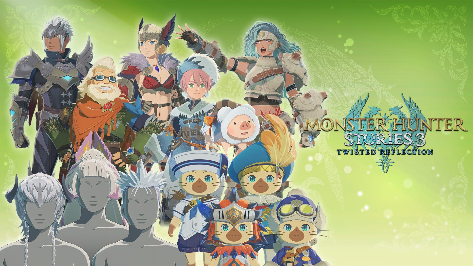 Monster Hunter Stories 3: Twisted Reflection - Special Outfits Set artwork