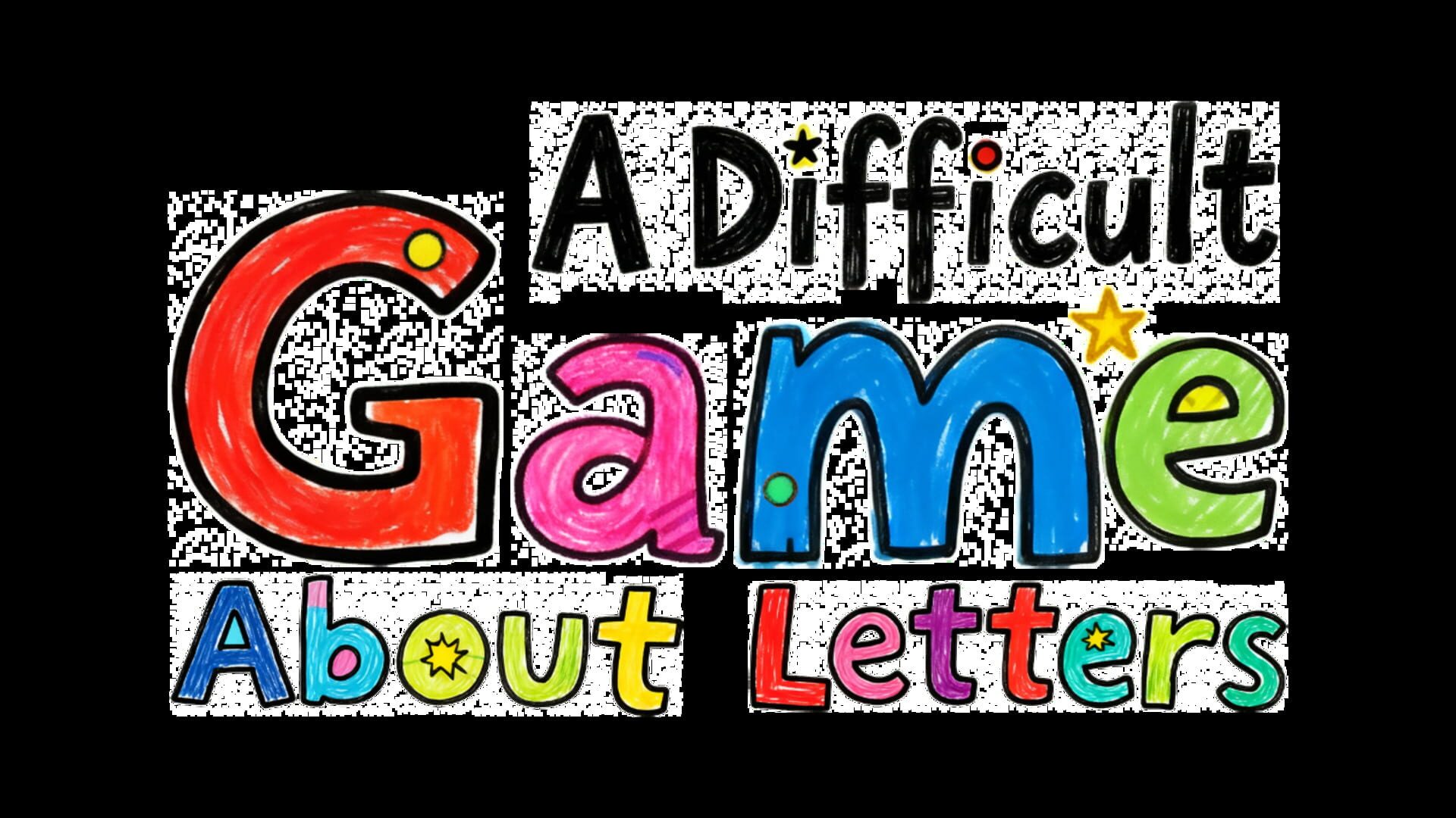 Artwork for A Difficult Game About Letters