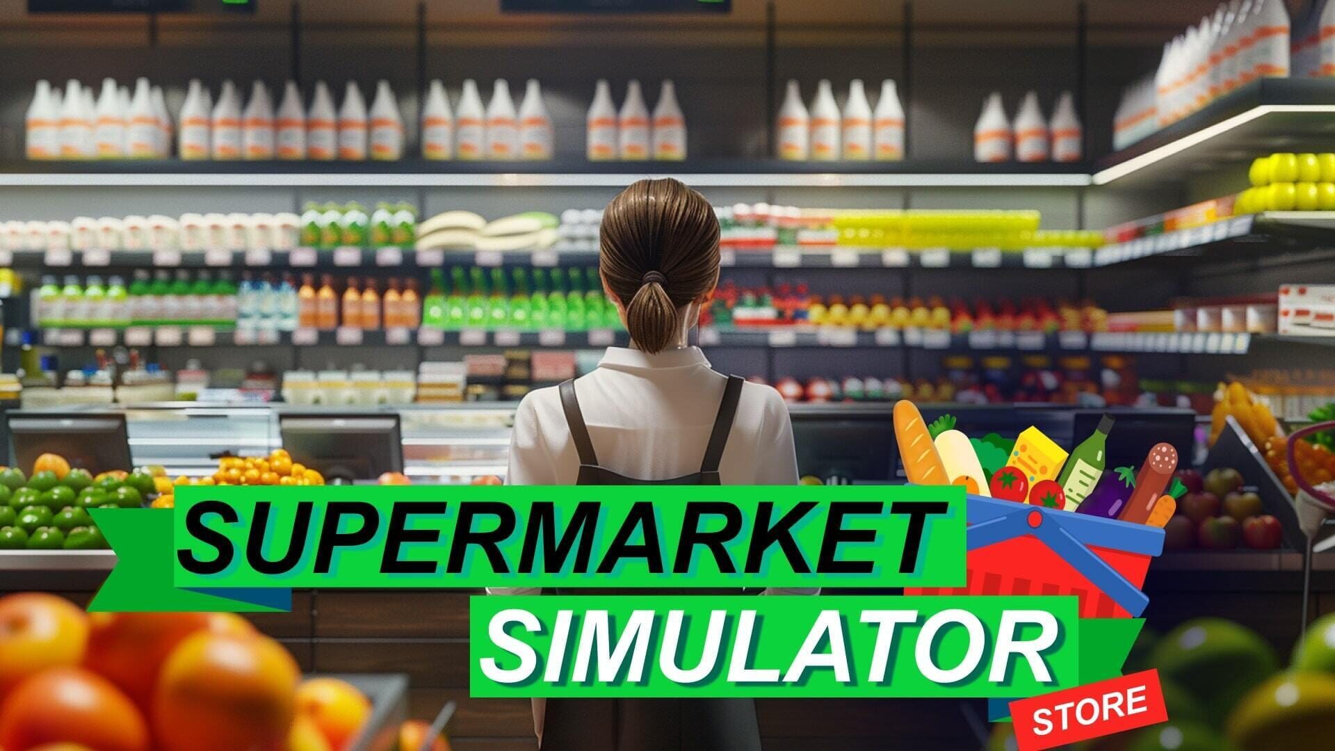 Supermarket Simulator Store artwork