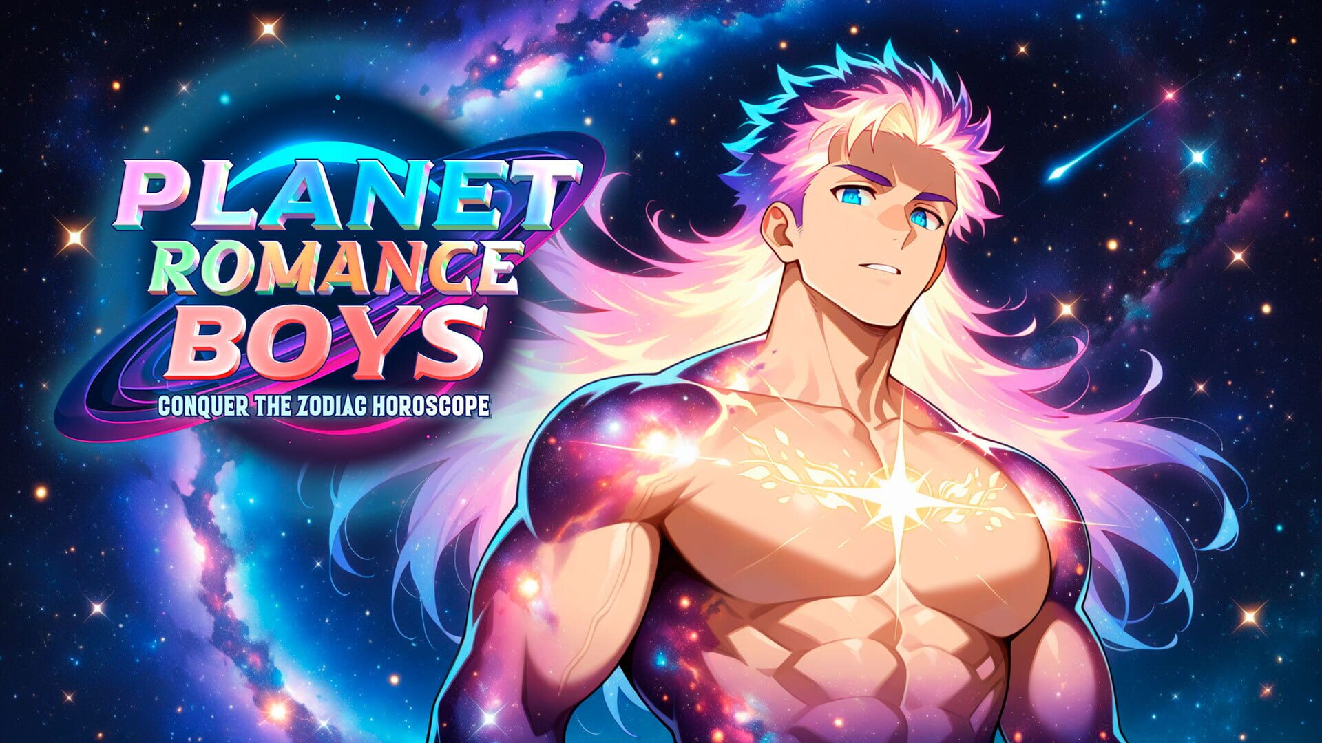 Planet Romance Boys: Conquer the Zodiac Horoscope artwork