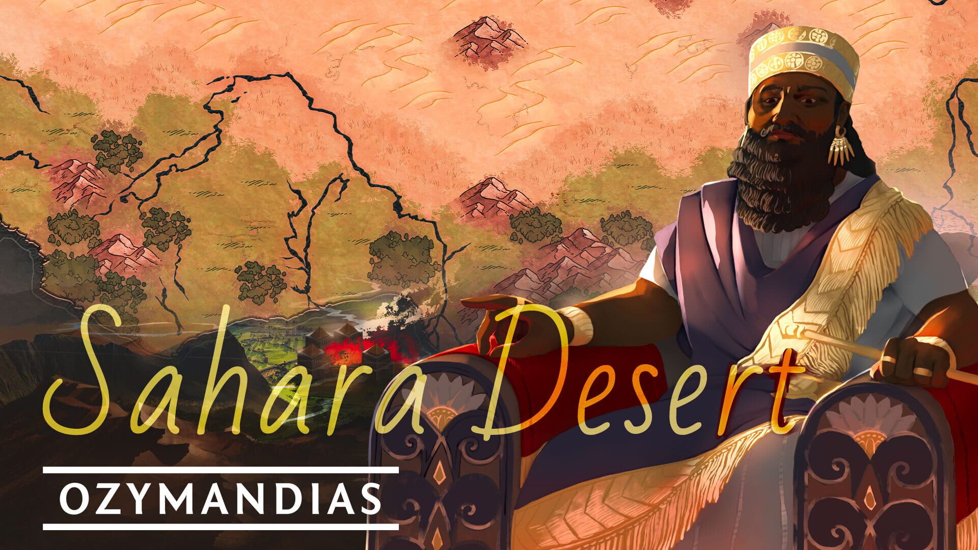 Ozymandias: Sahara Desert artwork