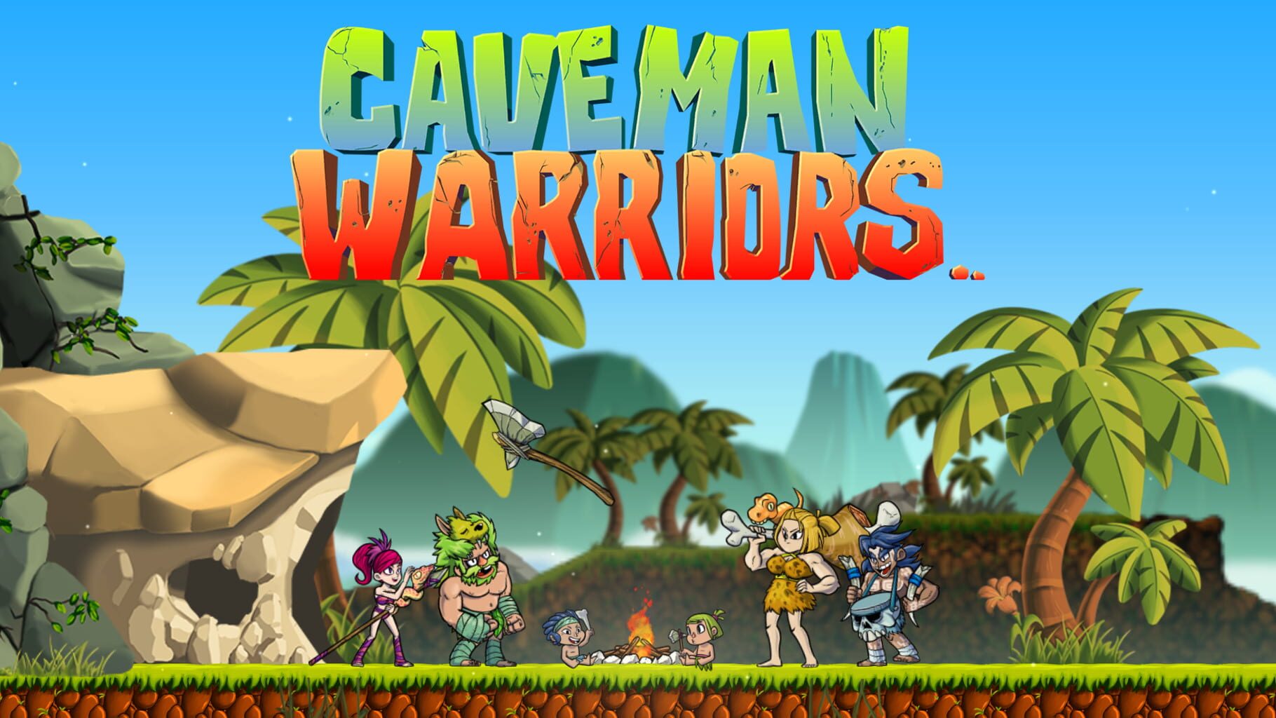 Caveman Warriors artwork