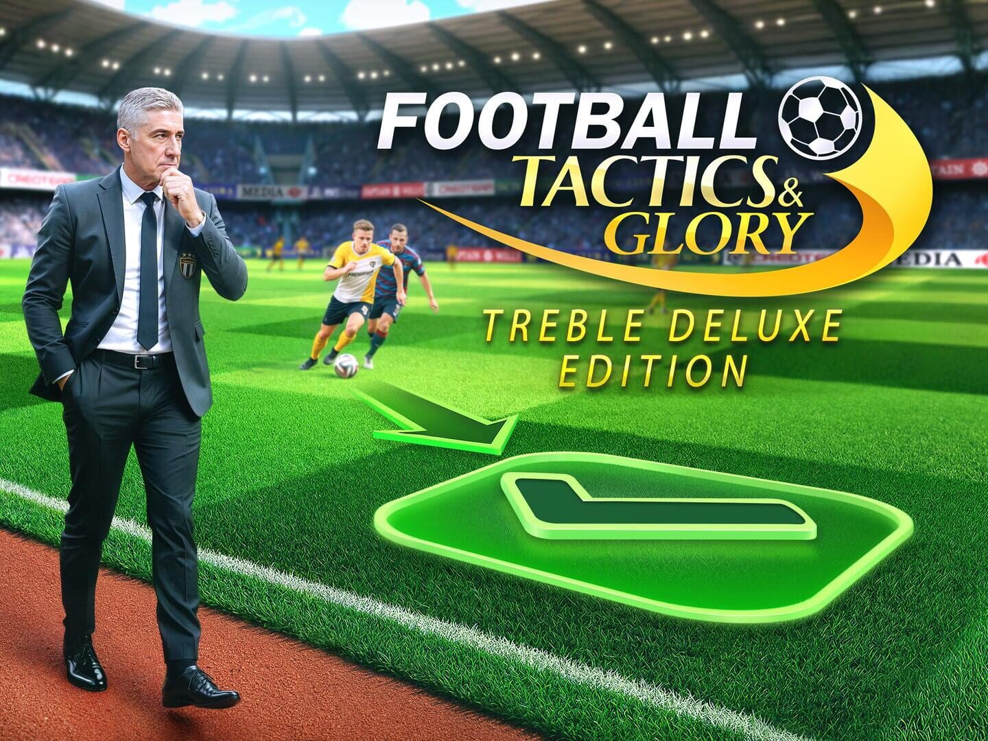 Artwork for Football, Tactics & Glory: Treble Deluxe Edition