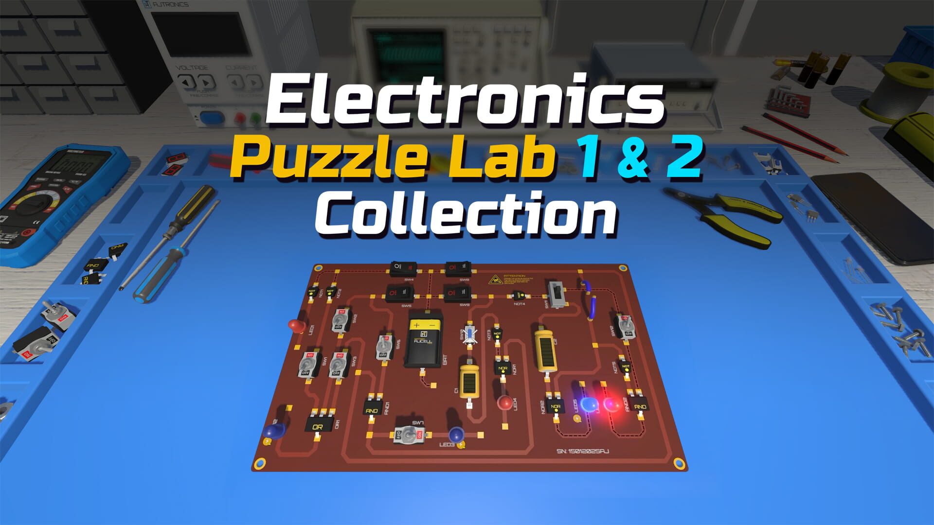 Electronics Puzzle Lab 1 & 2 Collection
