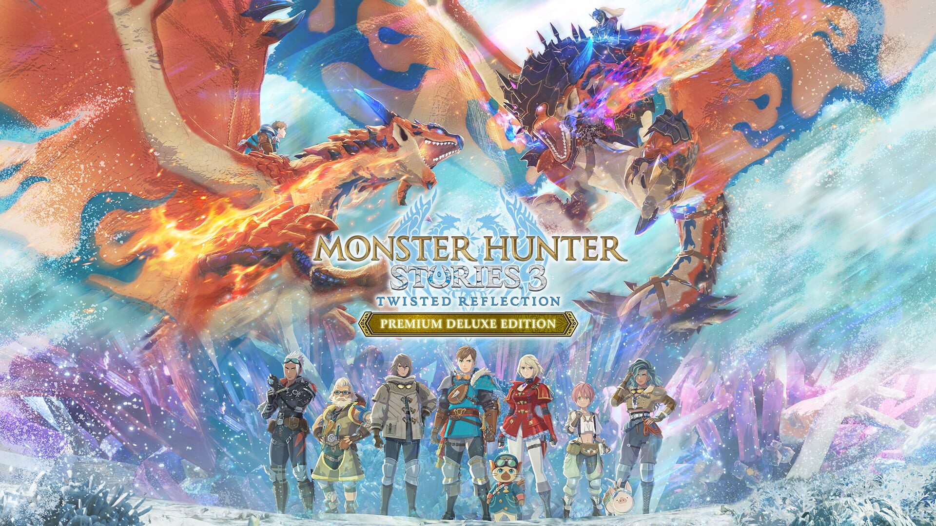 Monster Hunter Stories 3: Twisted Reflection - Premium Deluxe Edition artwork