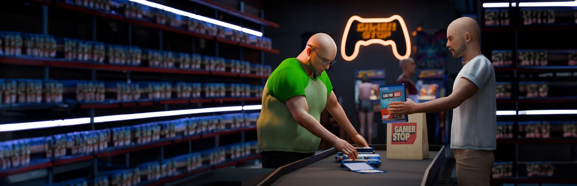 Gamer Stop Simulator