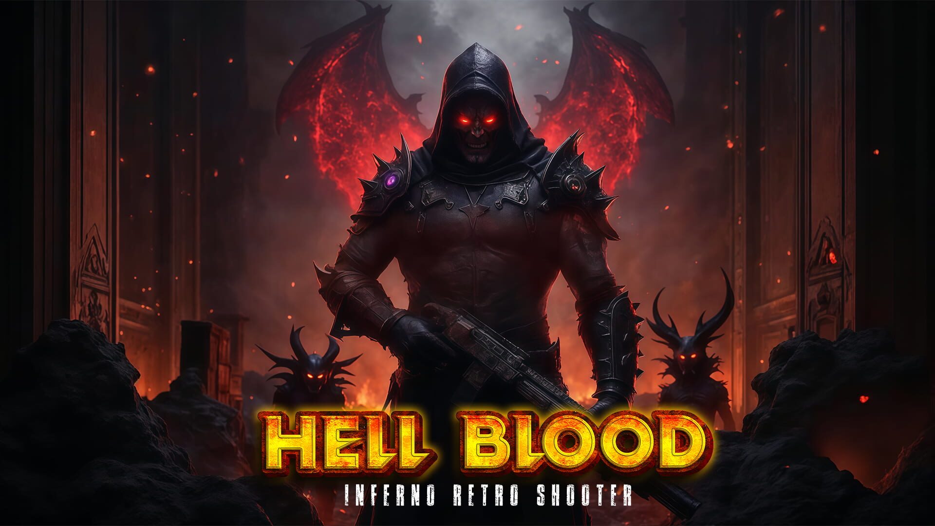 Artwork for Hell Blood: Inferno Retro Shooter