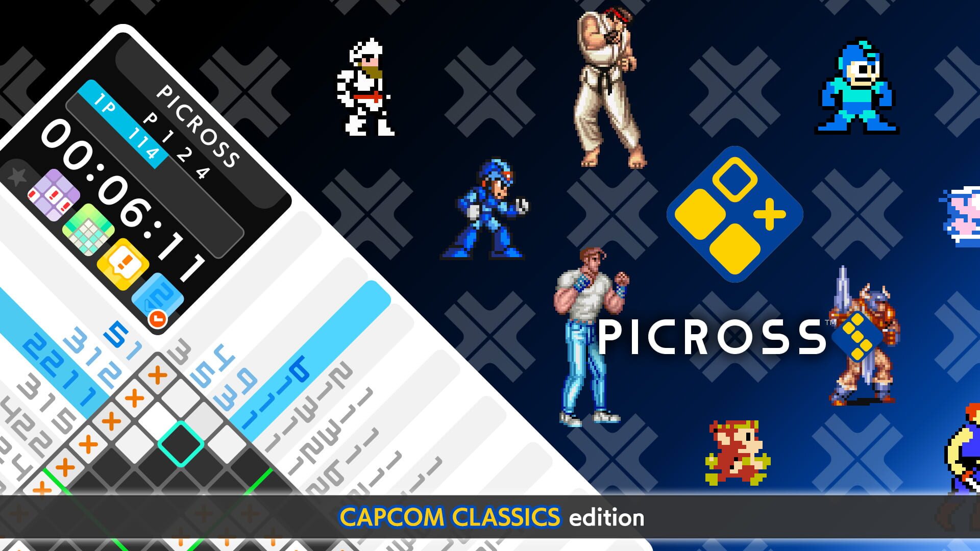 Picross S Capcom Classics Edition artwork