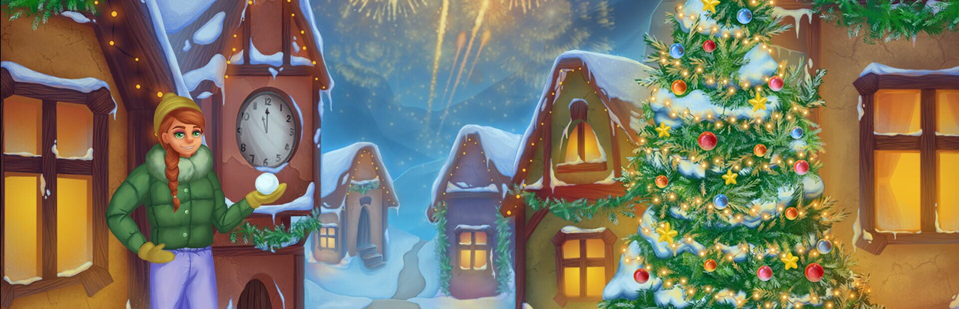 Artwork for Adventure Mosaics. Winter Holidays