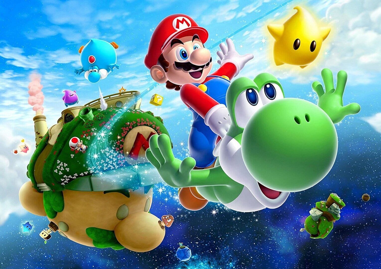 Arte - Super Mario Galaxy 2