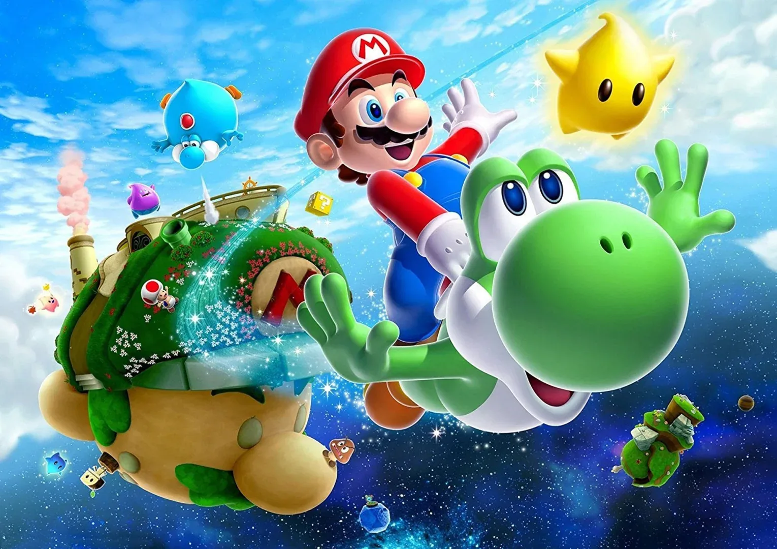 Arte - Super Mario Galaxy 2