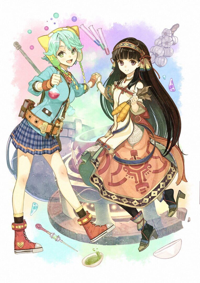 Atelier Shallie: Alchemists of the Dusk Sea DX artwork