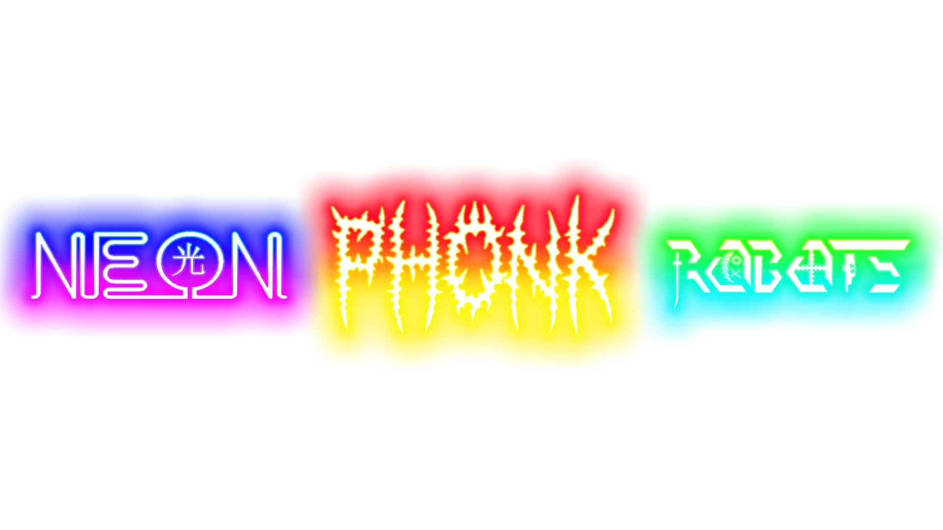 Neon Phonk Robots