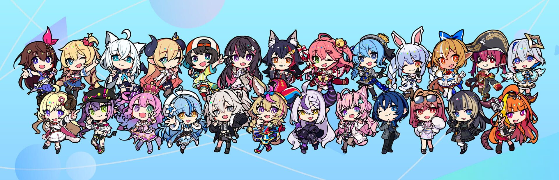 Artwork for Hololive All-Stars Battle Tiles