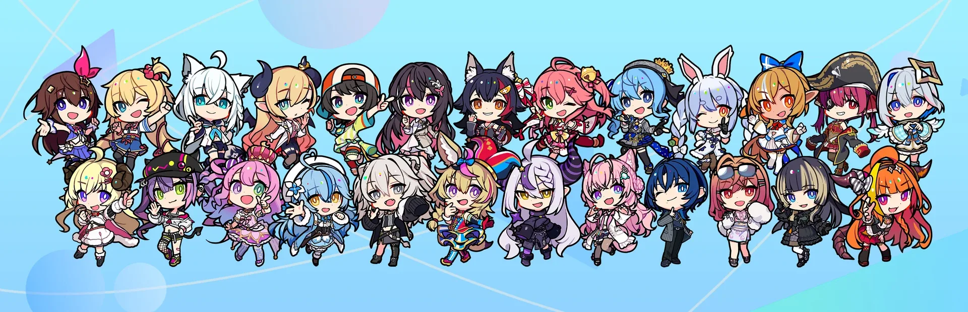 Hololive All-Stars Battle Tiles