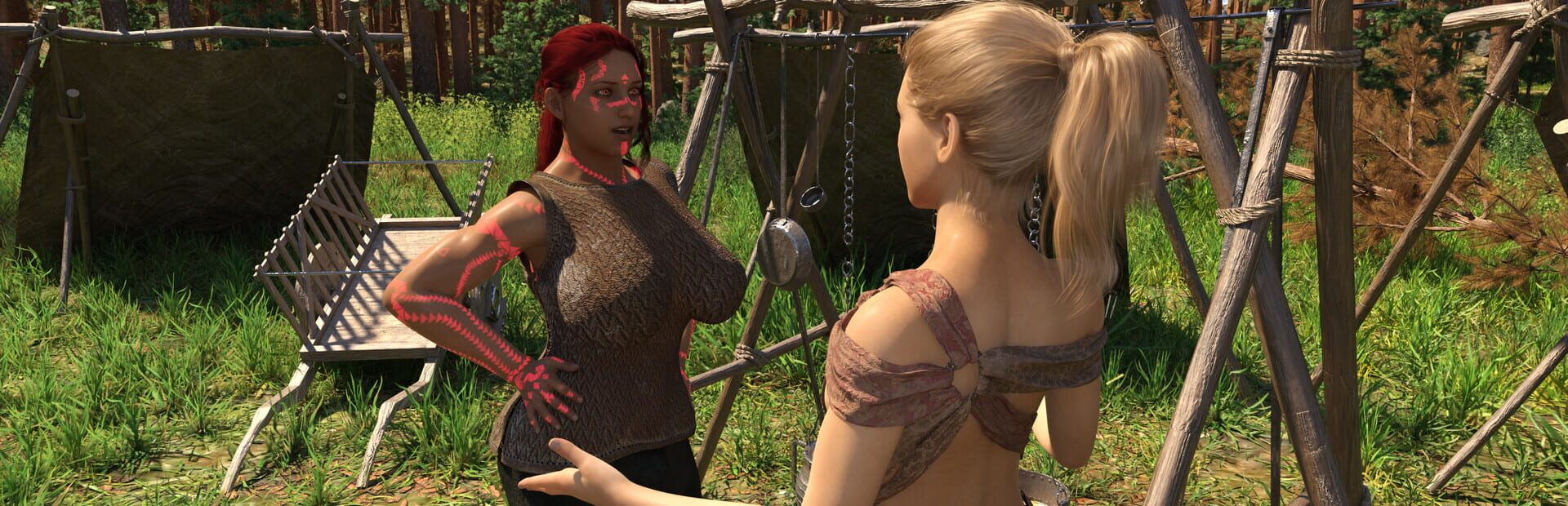 Artwork for One Barbarian Futa Tribe Chapter 2: Red