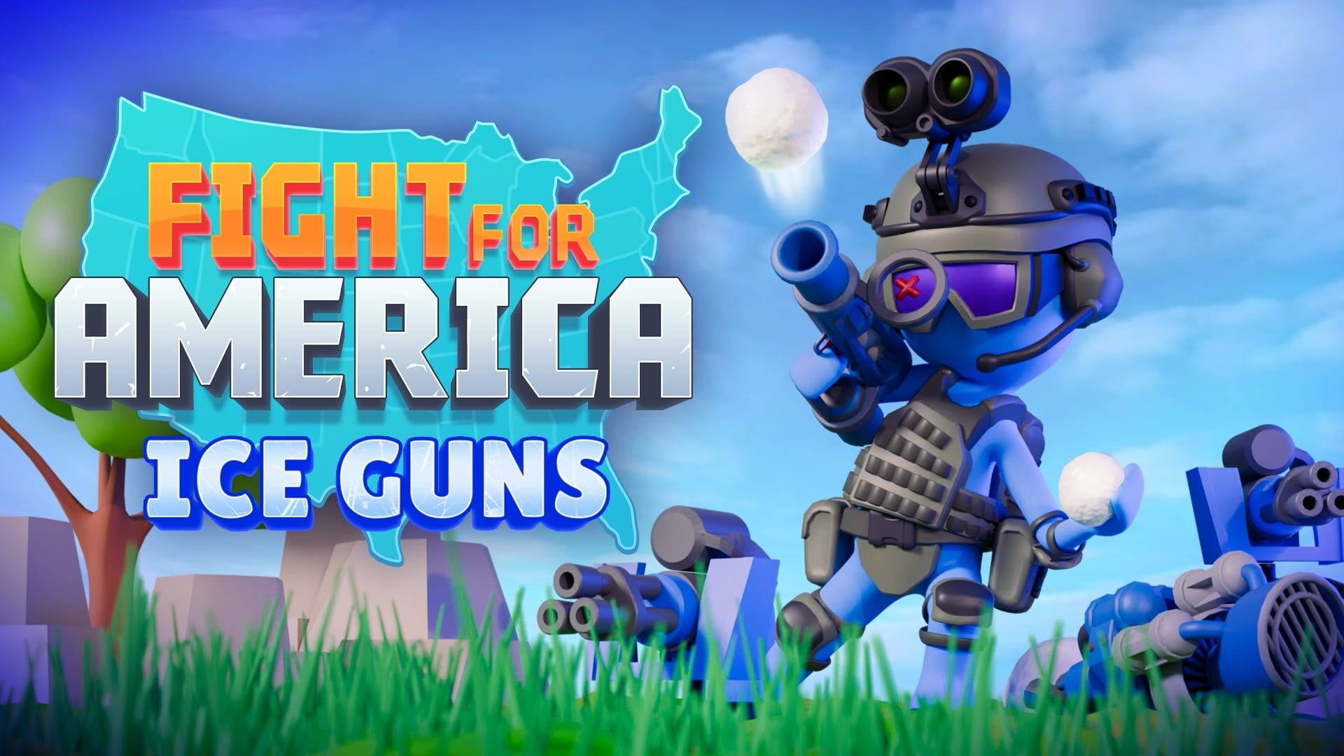 Fight For America: Ice Guns DLC artwork