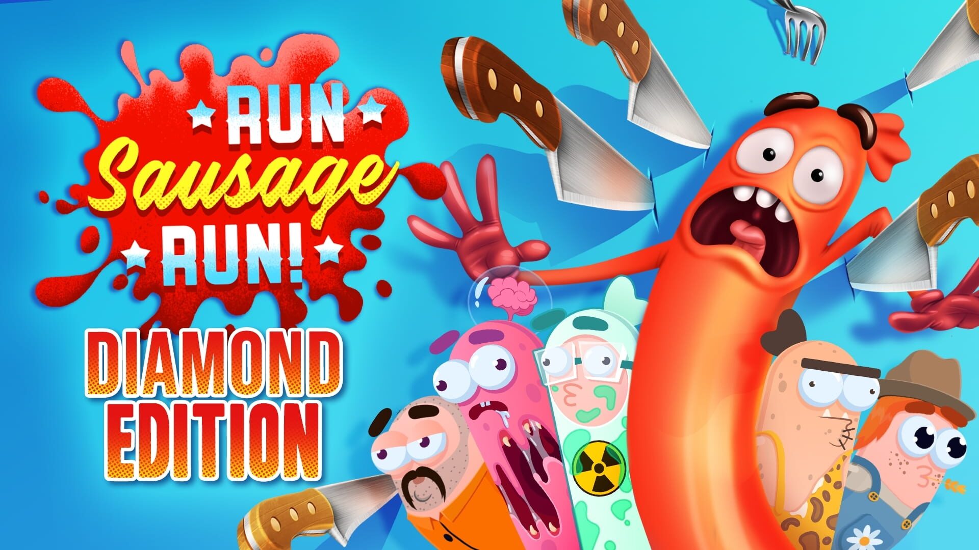 Run Sausage Run!: Diamond Edition artwork