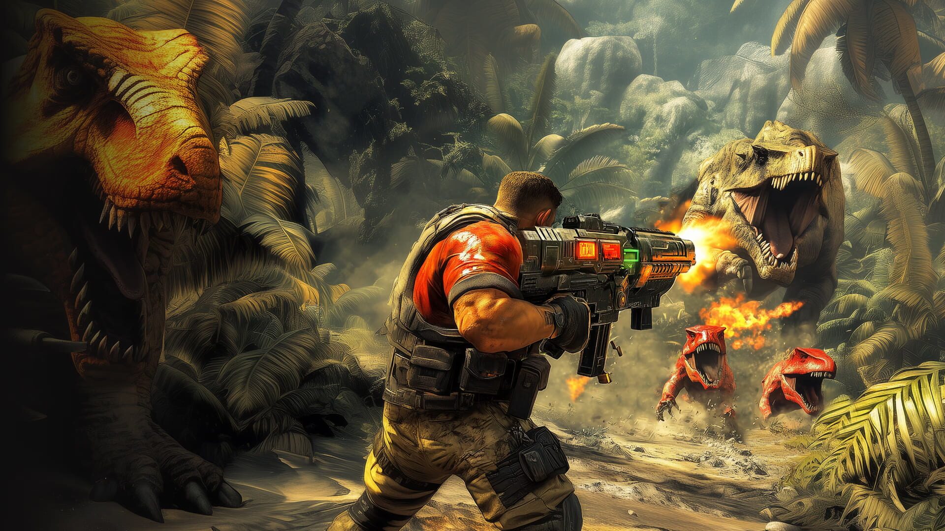 Primal Dinosaur Shooter: Dino Killer artwork