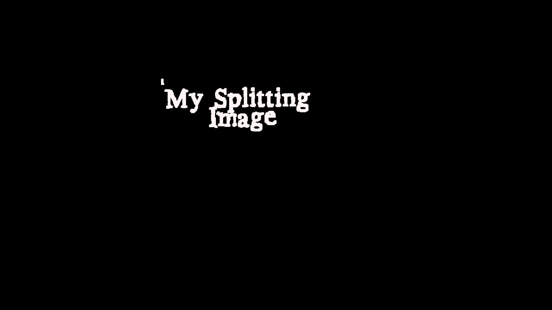 Artwork for My Splitting Image