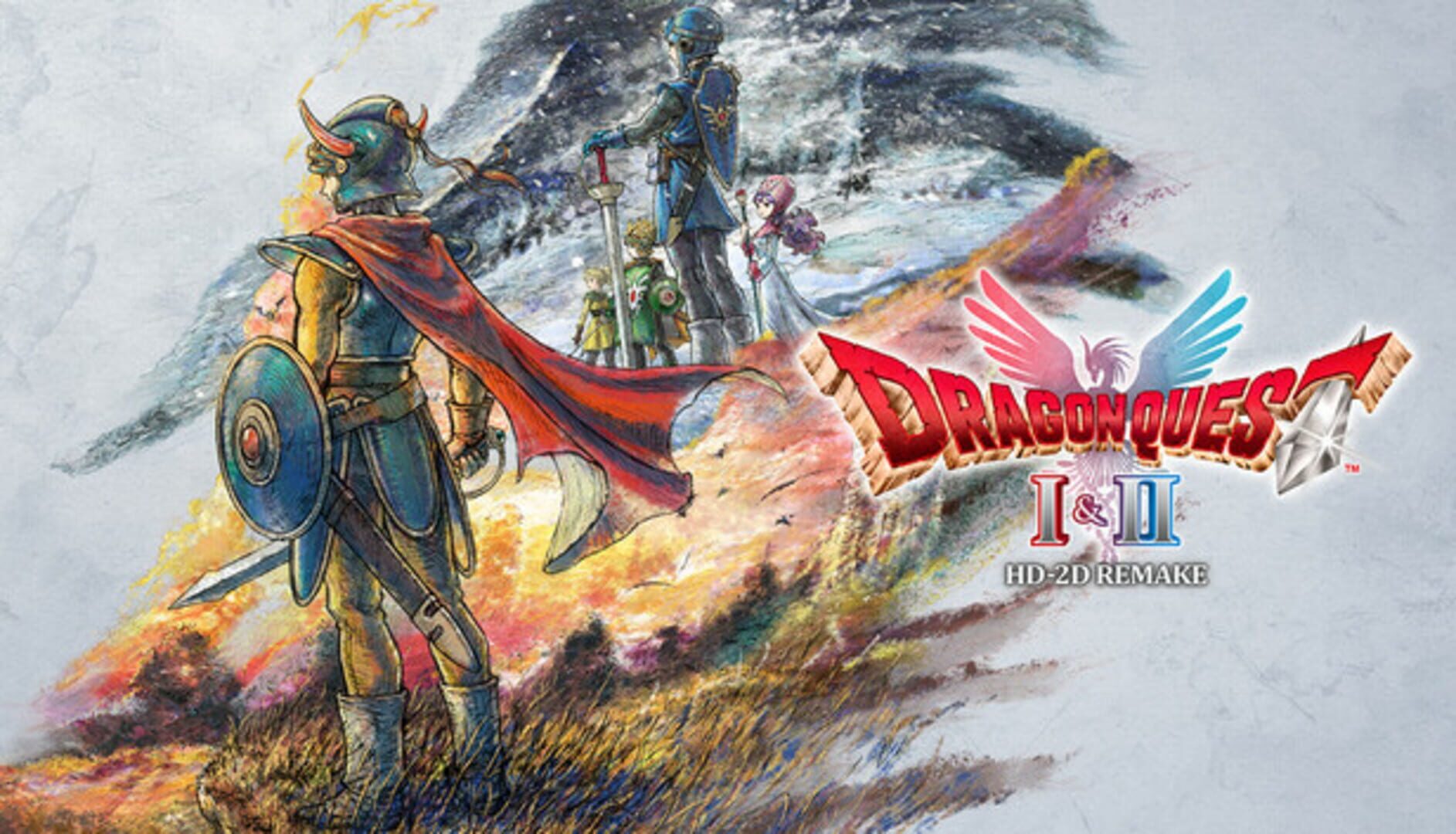 Dragon Quest I & II HD-2D Remake artwork